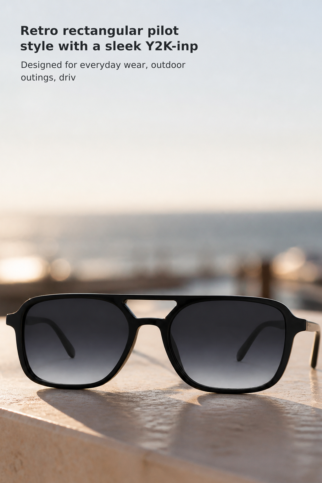 Retro Pilot Sunglasses for Men & Women