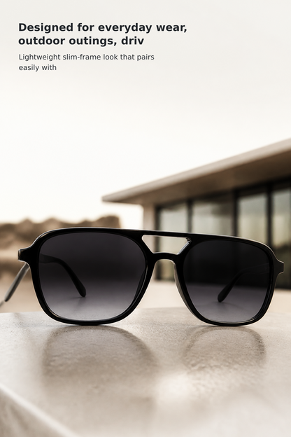 Retro Pilot Sunglasses for Men & Women